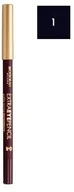 Kredki do oczu - Deborah Extra Eye Pencil Waterproof wodoodporna kredka do oczu nr 01 Black 0,6g - miniaturka - grafika 1
