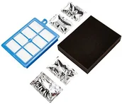 Filtry do odkurzaczy - AEG AUSK11 zestaw filtrów, 1 filtr do drobnego pyłu, 1 filtry higieniczne, 1 S-Fresh, bambus, pasuje do UltraFlex AUFGREEN, auf8220, LX8, silentperformercyc Multicyclonic, aspc 71, LX7 AUSK11 - miniaturka - grafika 1