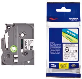 Brother Taśma TZE-111 TZE111 - Etykiety do drukarek - miniaturka - grafika 2