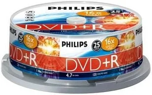 Philips DVD+R 4.7GB 16x 25 (DR4S6B25F/00) - Nośniki danych - miniaturka - grafika 3