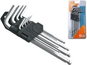 Klucze i nasadki - Extol PREMIUM L-klucz imbus zestaw 9 szt. 6609 - miniaturka - grafika 1