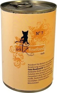 Catz Finefood N.07 Cielęcina puszka 400g / 4260101760968 - Mokra karma dla kotów Catz Finefood N.07 Cielęcina puszka 400g / 4260101760968 - Mokra karma dla kotów - miniaturka - grafika 2