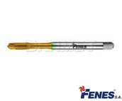 Gwintowniki - HSS Gwintownik maszynowy do gwintu metrycznego zwykłego, przelotowy (Rm 1200), DIN-371 E TiN - M8 - miniaturka - grafika 1