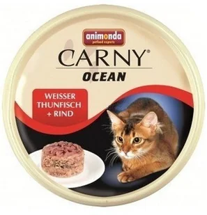 Animonda Carny Ocean 24 X 80 G Biały Tuńczyk Z Wołowiną - Mokra karma dla kotów - miniaturka - grafika 4
