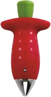 Pozostałe akcesoria kuchenne - Chefn wycinak do szypułek truskawek, czerwono-zielony 102-138-005 - miniaturka - grafika 1
