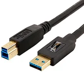 Kable USB - AmazonBasics kabel USB 3.0 złącze typu A na B, 2,7 m - miniaturka - grafika 1
