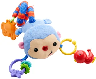 Fisher Price Rainforest zawieszka do wózka małpka DFP84 - Zawieszki dla dzieci i niemowląt - miniaturka - grafika 3