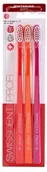 Szczoteczki do zębów - Swissdent Whitening Trio szczoteczka do zębów 3 szt Red Orange Pink Soft - miniaturka - grafika 1