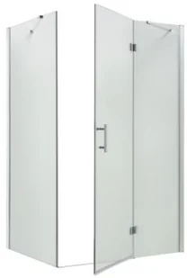 Omnires Manhattan 90x120 profil chrom szkło transparentne powłoka 3MADC92XLUX-T - Kabiny prysznicowe - miniaturka - grafika 2