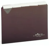 Przekładki do segregatorów - DURABLE Przekładka A5 poziom 5/5 do kartoteki z twardego PCW 0,3mm z wsuwanymi i - miniaturka - grafika 1