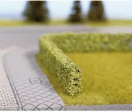 Akcesoria i części modelarskie - Noch Żywopłot 21512 skala N0/N/TT wysokość 15 mm jasnozielony 2 szt - miniaturka - grafika 1