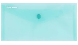 Biella Teczka kopertowa DONAU na zatrzask transparentna zielona DL DN817-4 - Teczki i skoroszyty Biella Teczka kopertowa DONAU na zatrzask transparentna zielona DL DN817-4 - Teczki i skoroszyty - miniaturka - grafika 1