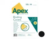 Okładki do laminatorów i bindownic - Fellowes Okładka do bindowania Apex skóra niebieska 100 szt 6501101 - miniaturka - grafika 1