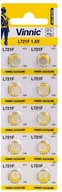 Baterie i akcesoria - Vinnic 10 x bateria alkaliczna mini G11 AG11 L721 SR720 SR58 362 532 19 RW310 - miniaturka - grafika 1