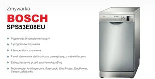 Zmywarka Bosch SPS53E08EU - Zmywarki - miniaturka - grafika 8