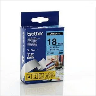 Brother TZe-541 taśma, nadruk czarny na niebieskim tle, 18 mm, oryginalna TZe541 - Papier do drukarek - miniaturka - grafika 4