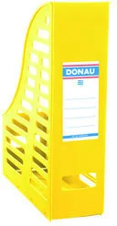 Donau Pojemnik ażurowy na dokumenty , PP, A4, składany, żółty 7464001PL-11 - Pojemniki biurowe - miniaturka - grafika 2