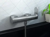 Baterie wannowe i prysznicowe - Kohlman Foxal QW120F - miniaturka - grafika 1