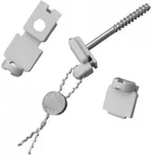 Rozdzielnie elektryczne - Elektro-Plast Sp. z o.o. ZP-2 Zaślepka podkładka do plombowania, plomba 40.50 - miniaturka - grafika 1