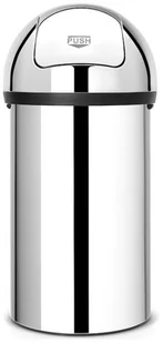 Brabantia Kosz na śmieci 402623 Push Bin 60L Stal błyszcząca + Dogodne raty! - Kosze na śmieci - miniaturka - grafika 2