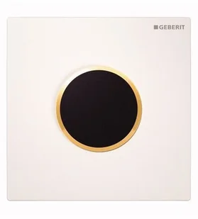 Geberit Elektroniczny zawór spłukujący do pisuaru Sigma10 HYTRONIC 116025KJ1 bia - Spłuczki - miniaturka - grafika 2