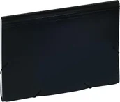 Teczki i skoroszyty - KW Trade Teczka harmonijkowa EAGLE czarna KW273-2 - miniaturka - grafika 1