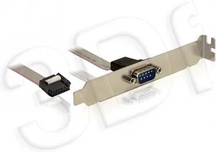 Delock śledź bracket 1xCOM 9pin 89108 89108 - Akcesoria do komputerów stacjonarnych - miniaturka - grafika 4