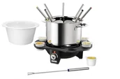 Zestawy do fondue - Unold zestaw do fondue Elegance 1000 W z ręcznym ustawieniem temperatury Stali szlachetnej (48645) - miniaturka - grafika 1