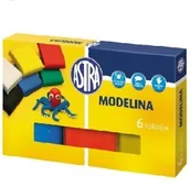 Masy plastyczne - Astra Modelina 6 kolorów AZ012 - miniaturka - grafika 1