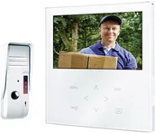 Domofony - Smartwares Domofon VD71 SW Kompletny zestaw Interkom drzwiowy z wideo Dom jednor - miniaturka - grafika 1