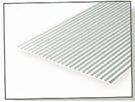 Akcesoria i części modelarskie - Evergreen Płyta Metal Siding -gr.1mm -odstęp 0,75mm -4525 EVG/4525 - miniaturka - grafika 1