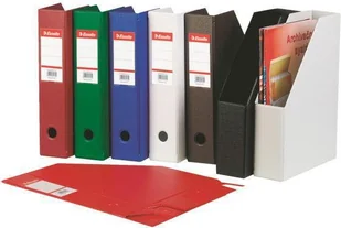 Esselte POJEMNIK SKŁADANY A4, 70MM CZARNY (0B) 56007 - Pojemniki biurowe - miniaturka - grafika 2