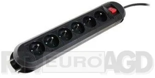 Hama Comfort 6GN 1.5m + włącznik Czarny - Listwy zasilające - miniaturka - grafika 2