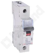 Bezpieczniki elektryczne - Legrand 403351 WYŁĄCZNIK NADPRĄDOWY S 301 1P B 3A 6000A SERII TX3 - miniaturka - grafika 1