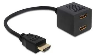 Delock Adapter HDMI męski -> 2X HDMI żeński v 1.4 - Złącza, przejściówki, adaptery - miniaturka - grafika 4