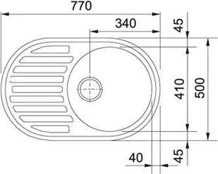 Franke Pamira ROG 611 kamienny szary 114.0330.953 - Zlewozmywaki - miniaturka - grafika 2