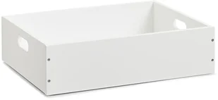 Zeller Skrzynia do przechowywania biała, 11x40x30 cm - Pojemniki na zabawki - miniaturka - grafika 2