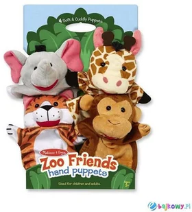 Melissa & Doug Pacynki Zwierzęta Safari 19081 [11651357] - Maskotki i pluszaki - miniaturka - grafika 2