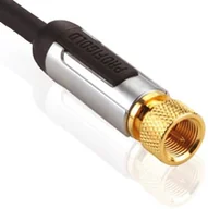 Kable - Profigold PROV9007 kabel Antenna Cable f-Connector Male 7.50 m Czarny PROV9007 - miniaturka - grafika 1