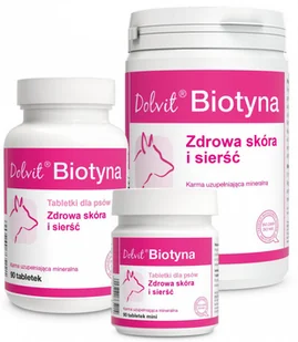 Dolfos Dolvit Biotyna DOG 90 tabletek - Suplementy i witaminy dla psów - miniaturka - grafika 2