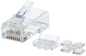 Kable miedziane - Intellinet Wtyk modularny RJ45 8P8C Cat6A UTP na linkę słoik 80 szt 790666 - miniaturka - grafika 1