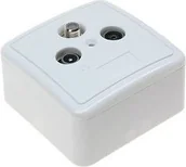 Gniazdka elektryczne - Abcvision Gniazdo RTV SAT KOŃCOWE GAR-SAT-SIG - miniaturka - grafika 1