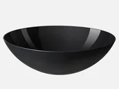 Miski i półmiski - Normann Copenhagen Miska na Sałatkę Krenit czarna 351010 - miniaturka - grafika 1