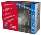 Pozostałe oświetlenie - Konstsmide Microlight 3705-003 kurtyna świetlna, wzór: deszcz ze śniegiem, do zastosowań zewnętrznych, IP44, transformator zewnętrzny 24 V, 320 przezroczystych lampek, przezroczysty przewód - miniaturka - grafika 1