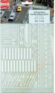 Kolejki i akcesoria - Busch Oznakowanie drogowe 7197 skala N/TT - miniaturka - grafika 1