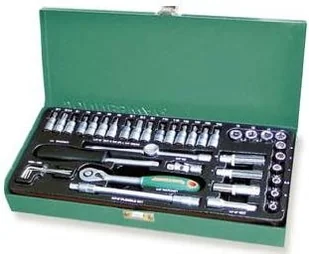 Jonnesway Profesionalny ZESTAW 41 CZĘŚCIOWY zestaw nasadek I KOŃCÓWEK 1/4" STAL CHROMOWO-WANADOWA, CHROMOWANY S04H2141S - Klucze i nasadki - miniaturka - grafika 4