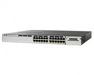 Switche - Linksys Catalyst 3850 24 Port PoE IP Base WS-C3850-24P-S - miniaturka - grafika 1