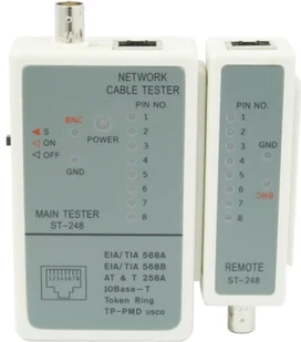 Gembird TESTER KABLI RJ-45 & RG-58 (NCT-1/SP-7012) - Narzędzia sieciowe - miniaturka - grafika 8