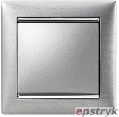 Klawisze i ramki - Legrand VALENA - Ramka pojedyncza ALUMINIUM SZCZOTKOWANE 770331 - miniaturka - grafika 1