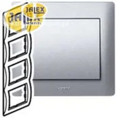 Klawisze i ramki - Legrand Sistena Life Ramka 4krotna PIONOWA 771308 - miniaturka - grafika 1